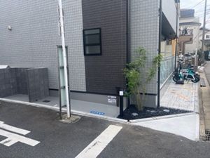 大山バイク駐車場3